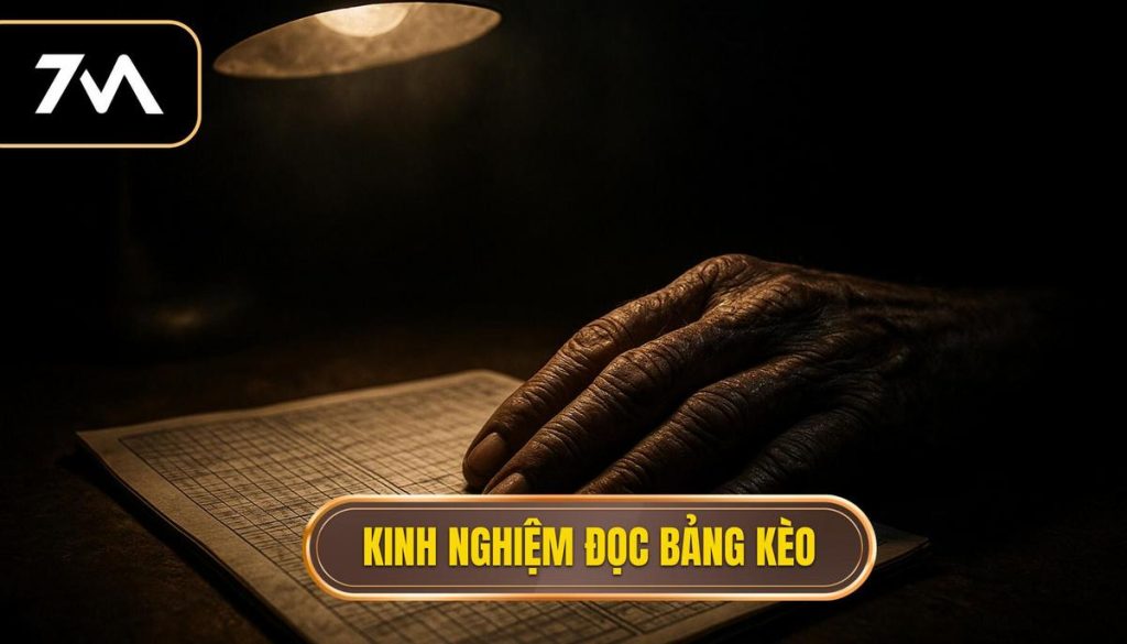Nghệ thuật thấu hiểu bảng kèo: Kinh nghiệm đọc bảng kèo chuyên sâu từ 7M 2 Kinh nghiệm đọc bảng kèo