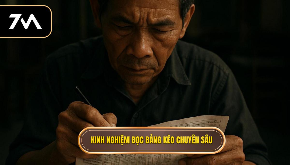 Nghệ thuật thấu hiểu bảng kèo: Kinh nghiệm đọc bảng kèo chuyên sâu từ 7M 2 Kinh nghiệm đọc bảng kèo chuyên sâu_ Phân tích biến động và thời điểm vàng