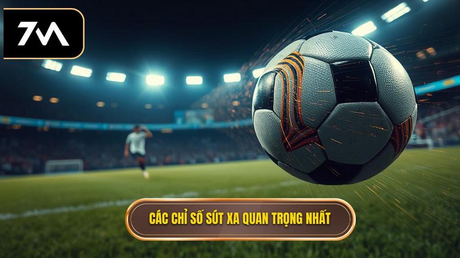 Các chỉ số sút xa cần quan tâm hàng đầu