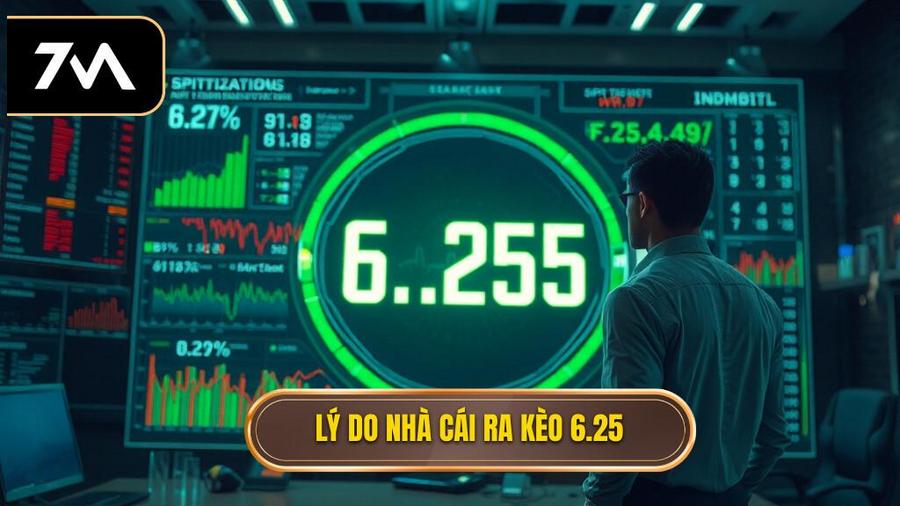 Tại sao nhà cái lại đưa ra mức kèo 6.25?